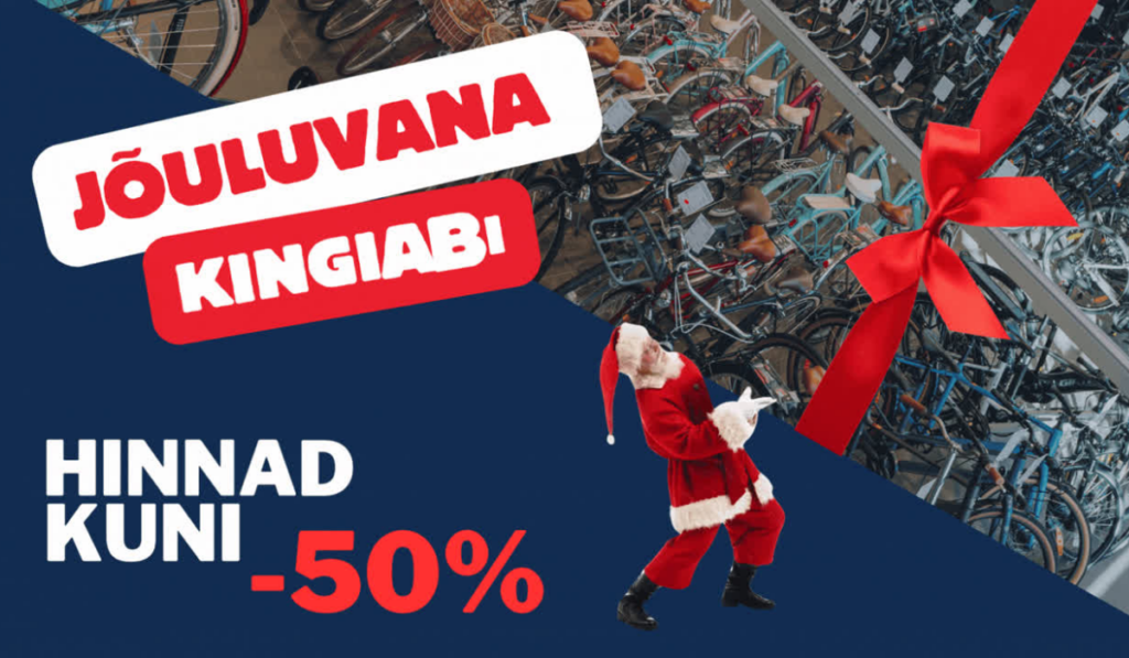 Jõuluvana kingiabi – hinnad kuni -50%!!!