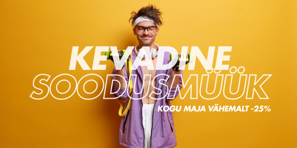 Kevadine KOGU MAJA soodusmüük Fitnessmarketis!